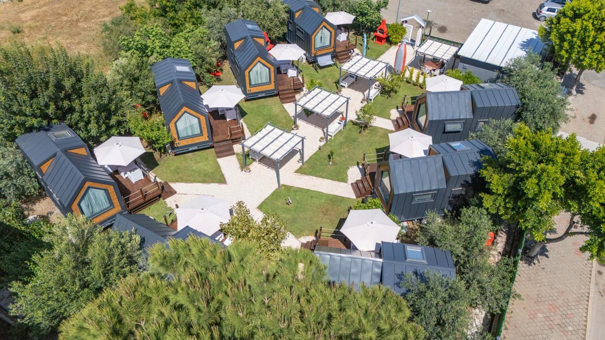 Hotel Efe Tiny House Serik Habitación foto